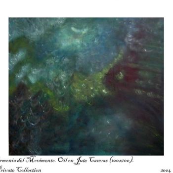 Pittura intitolato "Armonia del Movimen…" da Savina Tarsitano, Opera d'arte originale