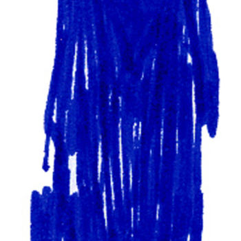 Schilderij getiteld "blue-14.jpg" door Saycyl, Origineel Kunstwerk