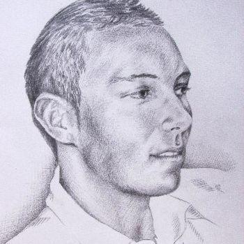 Drawing titled "Greg" by Vera Sayous, Original Artwork, Other