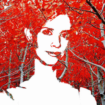 Digital Arts titled "Cynthia Nixon surre…" by Saeed Bagsair, Original Artwork, Digital Painting