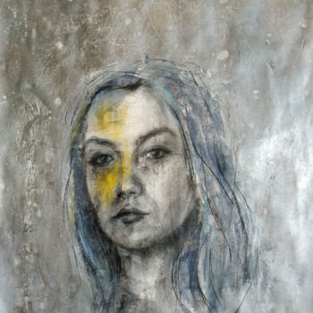 Schilderij getiteld "Her III" door Sbboursot, Origineel Kunstwerk, Acryl