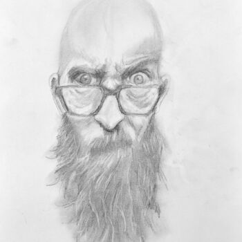 Drawing titled "Wotcha" by Sbboursot, Original Artwork, Graphite