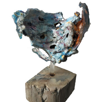 Sculpture titled "Petit Plaisir 5" by Sbboursot, Original Artwork, Resin