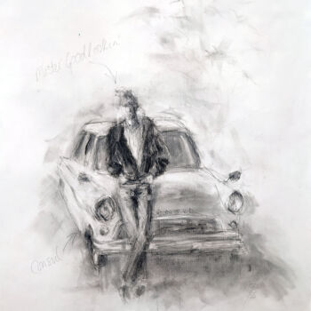 Drawing titled "Mister Goodlookin'…" by Sbboursot, Original Artwork, Charcoal