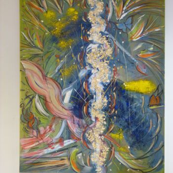 「Éclosion des Papill…」というタイトルの絵画 Scali'Artsによって, オリジナルのアートワーク, オイル