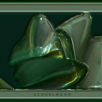 Peinture intitulée "K2" par Schoelmann, Œuvre d'art originale, Peinture numérique