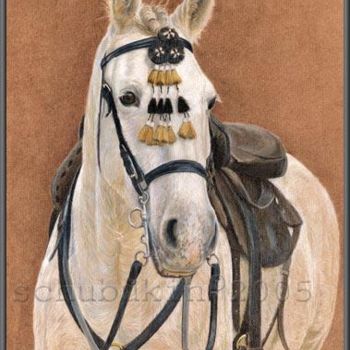 Drawing titled "Andalusian (mosquer…" by Svetlana Ledneva-Schukina, Original Artwork