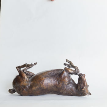Escultura intitulada "horse in city" por Aleksei Dmitriev, Obras de arte originais, Moldagem