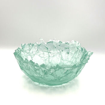 Design titled "Glacier Bowl #1" by Scott Camazine, Original Artwork, Table art