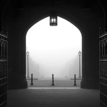 Фотография под названием "Open gates and arch…" - Scott Gregory Banner, Подлинное произведение искусства, Цифровая фотография