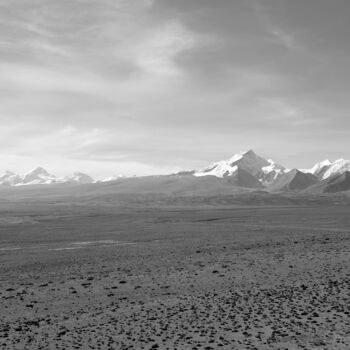 Fotografía titulada "Mountain range - ne…" por Scott Gregory Banner, Obra de arte original, Fotografía digital