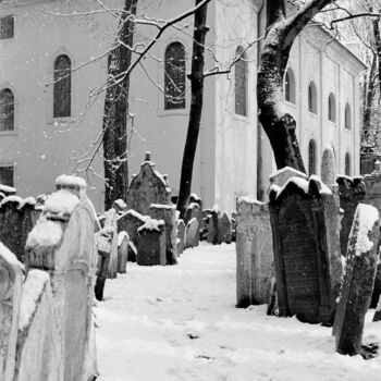Fotografia zatytułowany „Old Jewish Cemetery…” autorstwa Scott Gregory Banner, Oryginalna praca, Fotografia filmowa