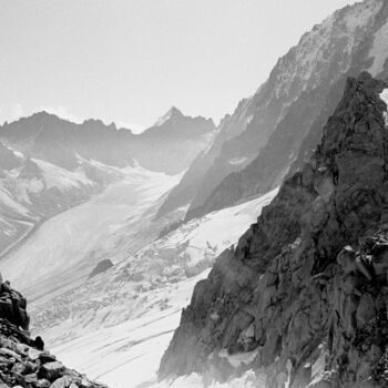 Photography titled "Les Grands Montets…" by Scott Gregory Banner, Original Artwork, Analog photography