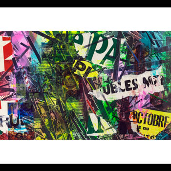 Картина под названием "Les cycles du chaos…" - Scowcza, Подлинное произведение искусства, 2D Цифровая Работа Установлен на Д…