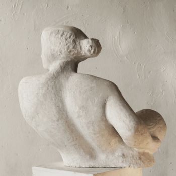 Sculpture titled "Intention" by Alexander Eremin, Original Artwork, Concrete