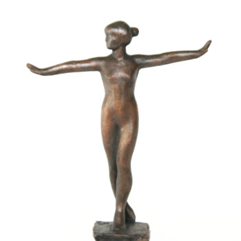 Sculpture intitulée "Dance" par Alexander Eremin, Œuvre d'art originale, Bronze