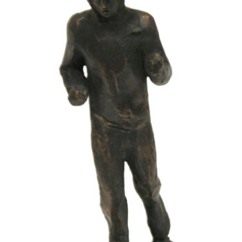 Sculpture intitulée "Runner" par Alexander Eremin, Œuvre d'art originale, Bronze