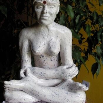 Sculpture titled "Zen" by Simone Puybaret, Original Artwork