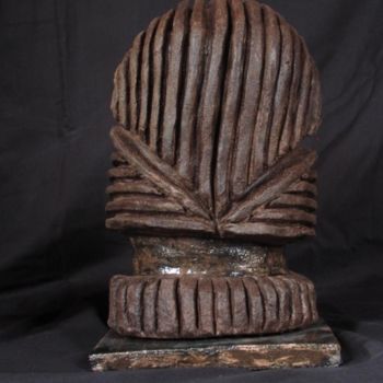 Sculpture titled "internal certamen (…" by Esco, Original Artwork, Terra cotta