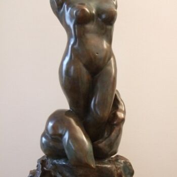 Escultura titulada "désir de femme" por Leonor Luis, Obra de arte original