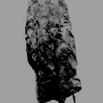 Sculpture titled "松尾芭蕉 - Basho" by Mikhail Iakovlev, Original Artwork, Bronze