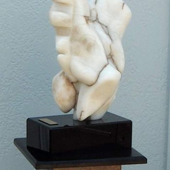 Sculpture titled "Jo Casta" by Richard Beaulieu, Original Artwork, Stone