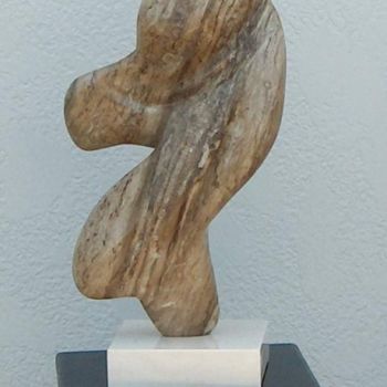 Sculptuur getiteld "Horseplay" door Richard Beaulieu, Origineel Kunstwerk, Steen