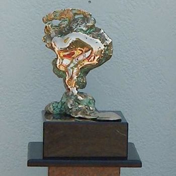 Sculptuur getiteld "The Guardian" door Richard Beaulieu, Origineel Kunstwerk, Metalen