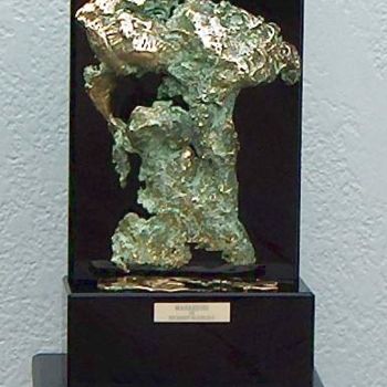 Sculpture titled "Maharishi" by Richard Beaulieu, Original Artwork, Metals