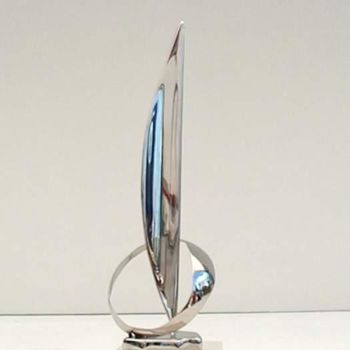 Sculpture titled "Untitled/maquette" by Richard Beaulieu, Original Artwork, Metals