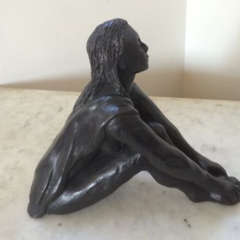 Escultura titulada "Au hammam Bronze 1/8" por Reno Sculpteur, Obra de arte original, Bronce