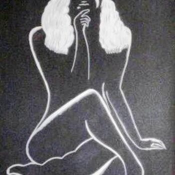 Peinture intitulée "BLACK & WHITE" par Sd Chopra, Œuvre d'art originale