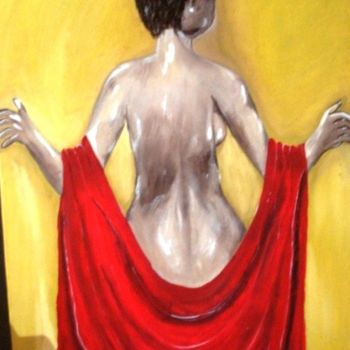 Painting titled "LADY ARMS" by Sd Chopra, Original Artwork