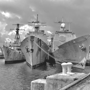 Photography titled "Decommissioned Ship…" by Stephen D. Smith, Original Artwork, Digital Photography