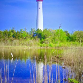 Photography titled "Cape May Lighthouse…" by Stephen D. Smith, Original Artwork, Digital Photography