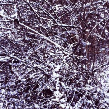 제목이 "Winter Forest 31"인 디지털 아트 Kenneth Grzesik로, 원작, 디지털 페인팅