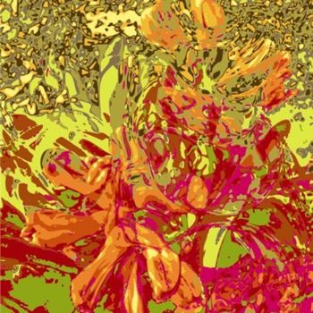 Digital Arts titled "Spring Aura #3" by Kenneth Grzesik, Original Artwork, Digital Painting