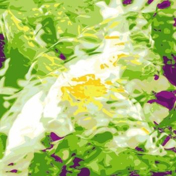 Digitale Kunst mit dem Titel "Spring Aura #6" von Kenneth Grzesik, Original-Kunstwerk