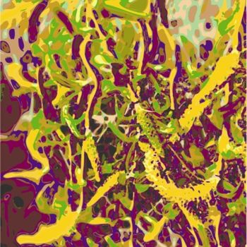 Arte digitale intitolato "Spring Aura #13" da Kenneth Grzesik, Opera d'arte originale, Pittura digitale
