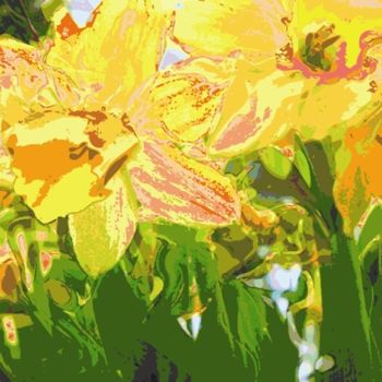 "Spring Aura #19" başlıklı Dijital Sanat Kenneth Grzesik tarafından, Orijinal sanat, Dijital Resim