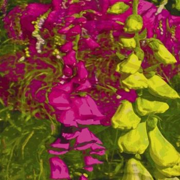Digitale Kunst mit dem Titel "Summerness #48" von Kenneth Grzesik, Original-Kunstwerk, Digitale Malerei