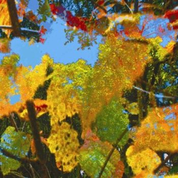 数字艺术 标题为“Autumnly #7” 由Kenneth Grzesik, 原创艺术品, 数字油画