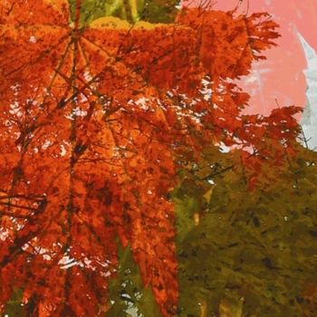 Artes digitais intitulada "Autumnly #26" por Kenneth Grzesik, Obras de arte originais, Pintura digital
