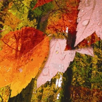 Digital Arts titled "Autumnly #31" by Kenneth Grzesik, Original Artwork, Digital Painting