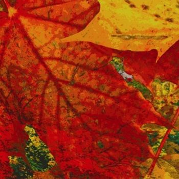 Digital Arts titled "Autumnly #46" by Kenneth Grzesik, Original Artwork, Digital Painting