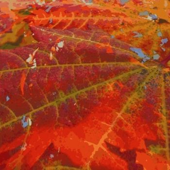 Digital Arts titled "Autumnly #53" by Kenneth Grzesik, Original Artwork, Digital Painting