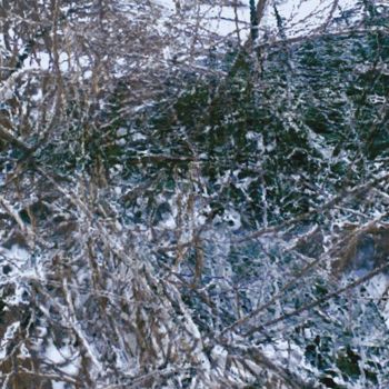 Digital Arts με τίτλο "Mountain Winter #21" από Kenneth Grzesik, Αυθεντικά έργα τέχνης, Ψηφιακή ζωγραφική