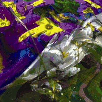 Arts numériques intitulée "Rhythms of Spring #5" par Kenneth Grzesik, Œuvre d'art originale, Peinture numérique