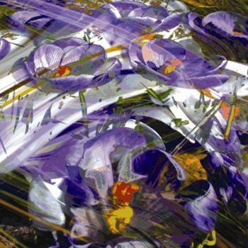 Digital Arts με τίτλο "Rhythms of Spring #8" από Kenneth Grzesik, Αυθεντικά έργα τέχνης, Ψηφιακή ζωγραφική