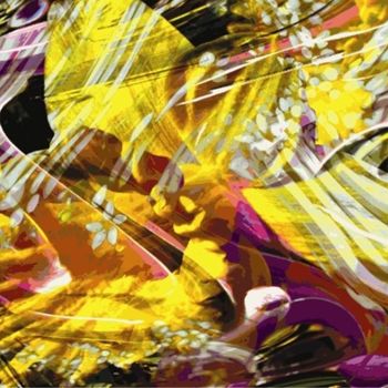 Digital Arts titled "Rhythms of Spring #9" by Kenneth Grzesik, Original Artwork, Digital Painting